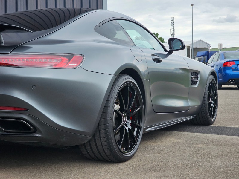 MERCEDES AMG GTS : film de protection pour peinture gris matte proche Obernai