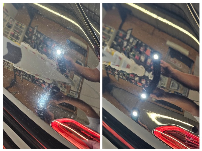 Polissage et traitement céramique sur Peugeot 308GTI noir proche Obernai 67