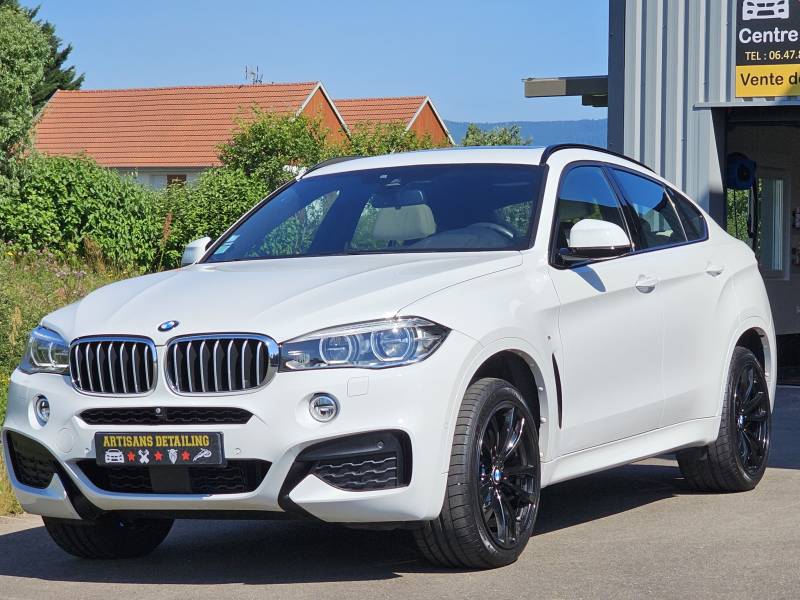 BMW X6 : Polissage et traitement céramique GTECHNIQ ULTRA à Sélestat