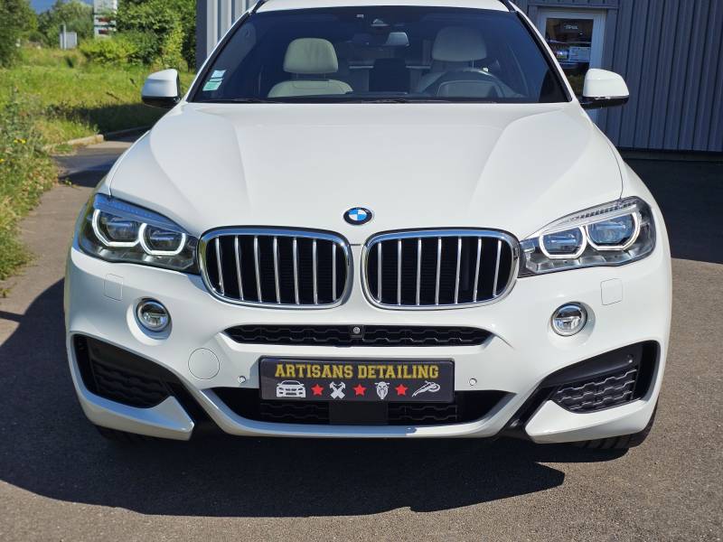 BMW X6 : Polissage et traitement céramique GTECHNIQ ULTRA à Sélestat
