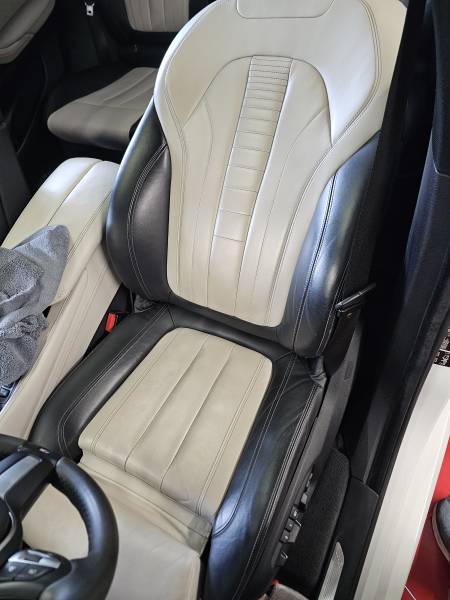 BMW X6 : nettoyage intérieur et soin des cuirs vers Molsheim 67