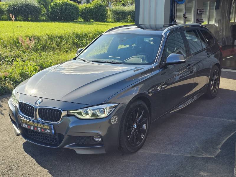 BMW Série 3 Touring: nettoyage intérieur / extérieur et rénovation cuir vers Obernai