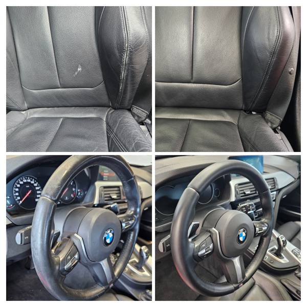 BMW Série 3 Touring: nettoyage intérieur / extérieur et rénovation cuir vers Obernai