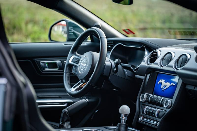 FORD MUSTANG BULLITT : Protection céramique GTECHNIQ CRYSTAL SERUM ULTRA proche Strasbourg 67.