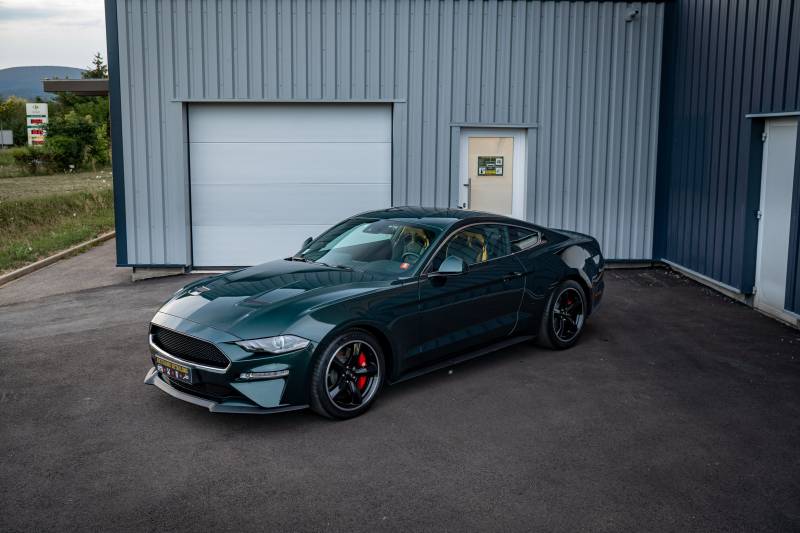 FORD MUSTANG BULLITT : Protection céramique GTECHNIQ CRYSTAL SERUM ULTRA proche Strasbourg 67.